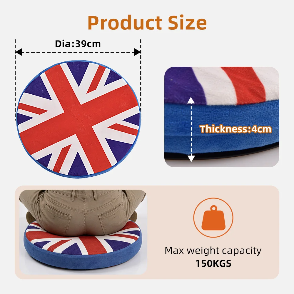 Portable Swivel Transfer Seat Cushion, 360 Degree Rotating Mobility Ai - product detail 5