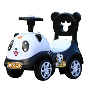 3 in 1 Kids Foot to Floor Baby Car With Push Bar Plastic Push Car With Light and Music Kids Ride on Car