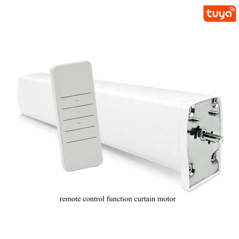 Smart Automatic Curtain Opener And Closer, Tuya Zigbee Electric Curtains  System With Remote Control, Thick Aluminum Super Silent, Compatible With