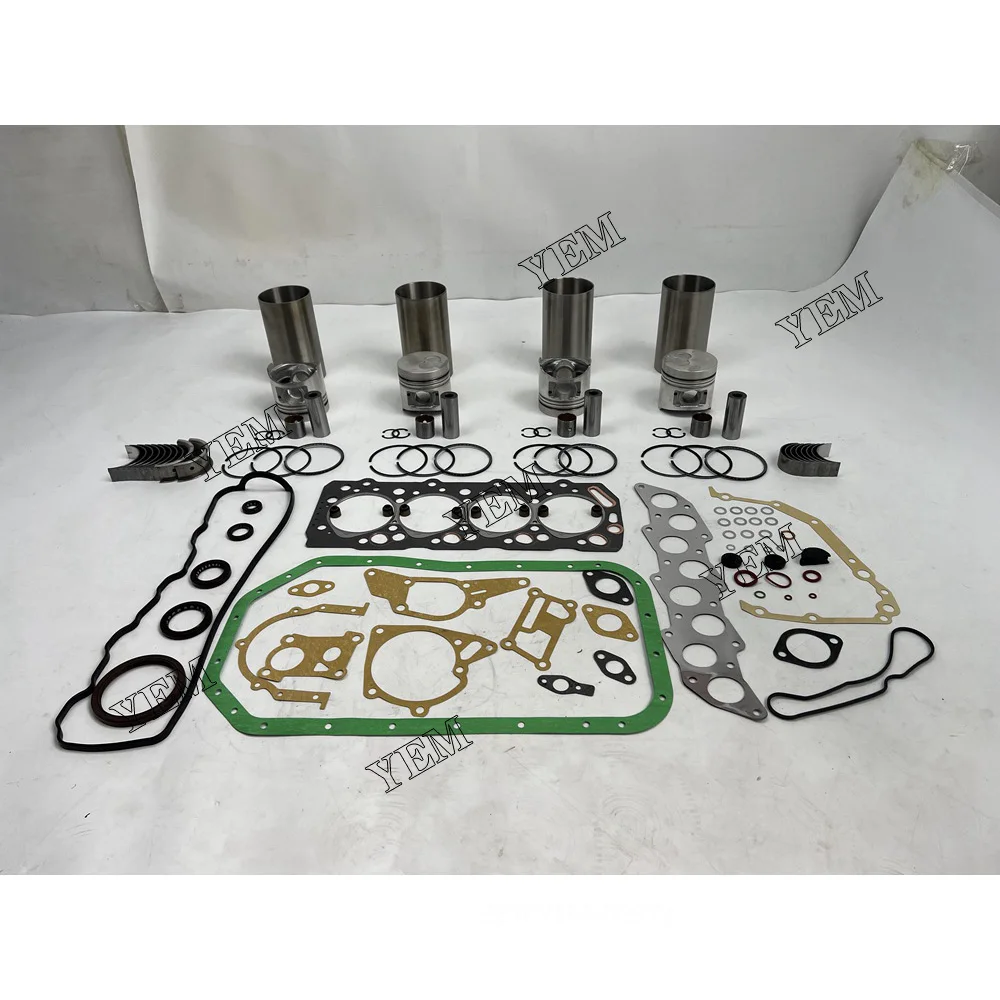 4D56 Cylinder Liner and Gasket Kit With Bearing Set for Mitsubishi Engine Part High Quality 5