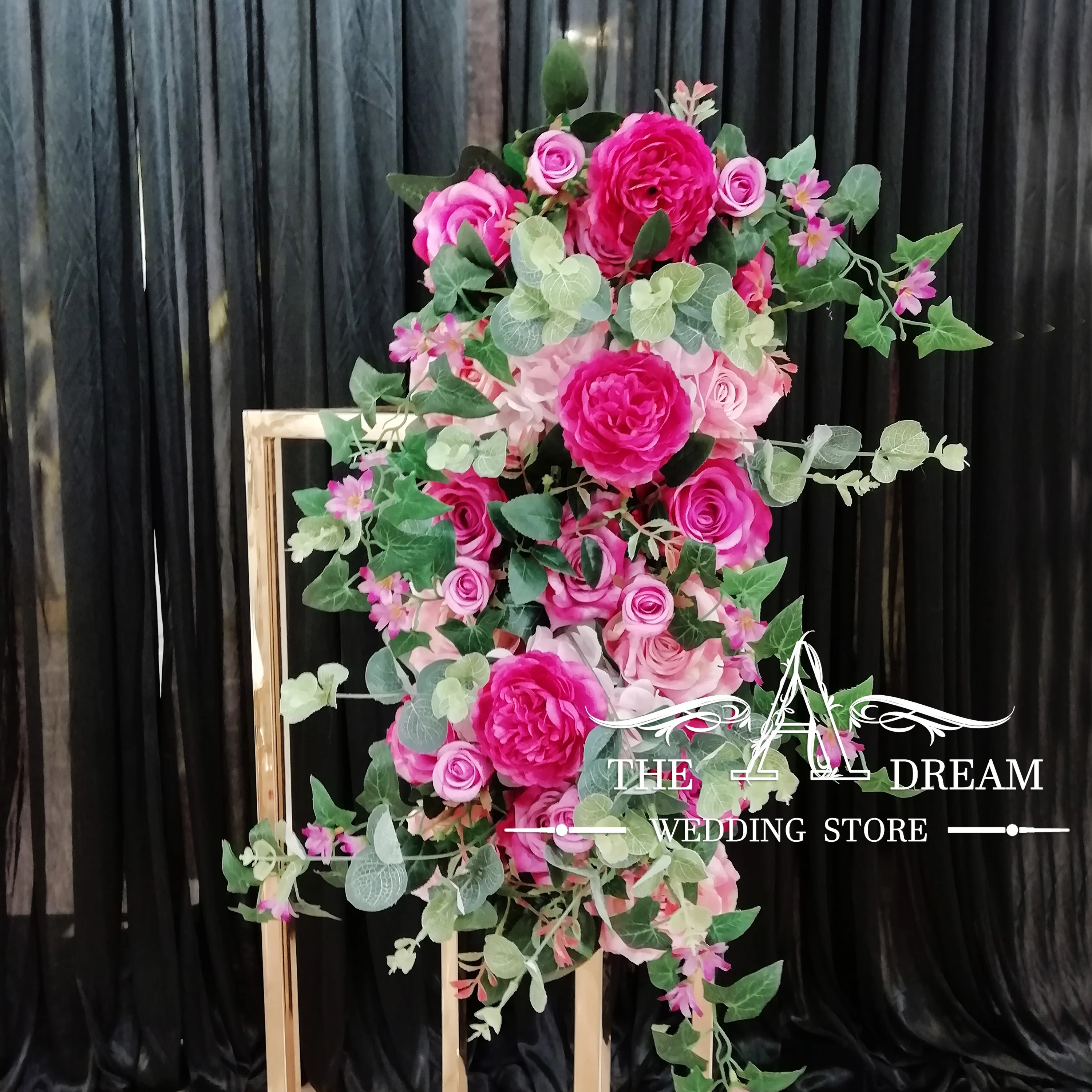 Purple Hanging Flower Easy Decor Beautiful Wedding Flower Arrangement From The A Dream Wedding Store Buy Wedding Flowers Hanging Flower Flower Arrangement Product On Alibaba Com