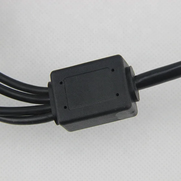 RJ45 1 Input 4 Output Splitters Branch Wire Y Connector Cable