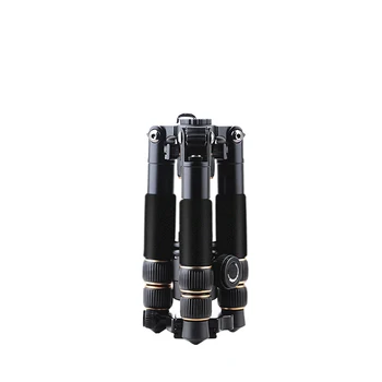 Q166C Carbon Fiber Small Tripod Ball Head Professional 8kg Load Mini Micro Laptop Tripod Camera 200mm Folded Table Tripod product image