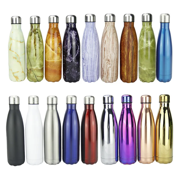 Thermos, 500ml Stainless Steel Water Bottle, Double Wall Vacuum