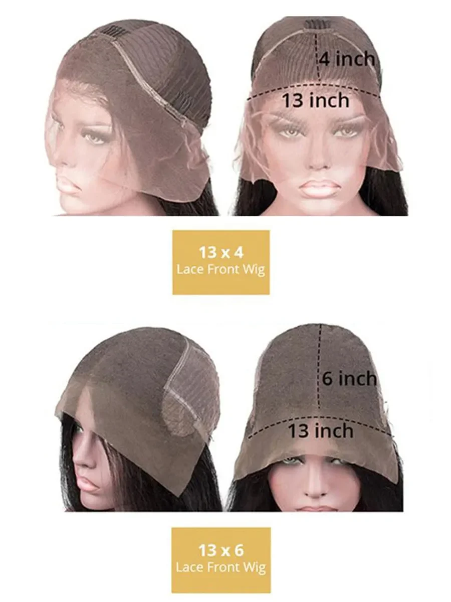 Peruca lace front de cabelo humano deep wave pré-arrancada_voghion.com