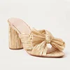 Gold 8 cm heel