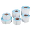 Papel protector azul y blanco.