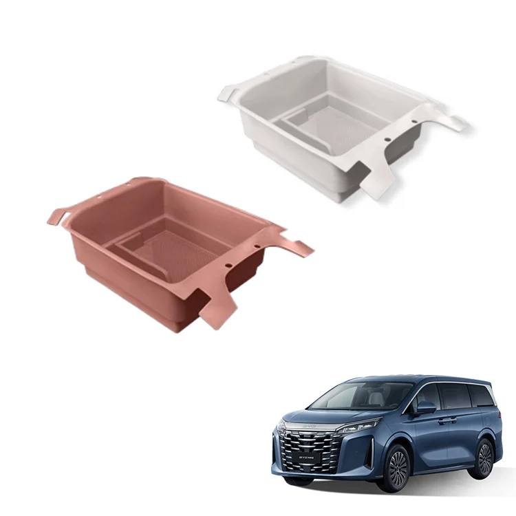 Car Accessories for BYD Xia M9 Silica Gel Armrest Storage Box New Energy Vehicle Decorative Interior Accessories