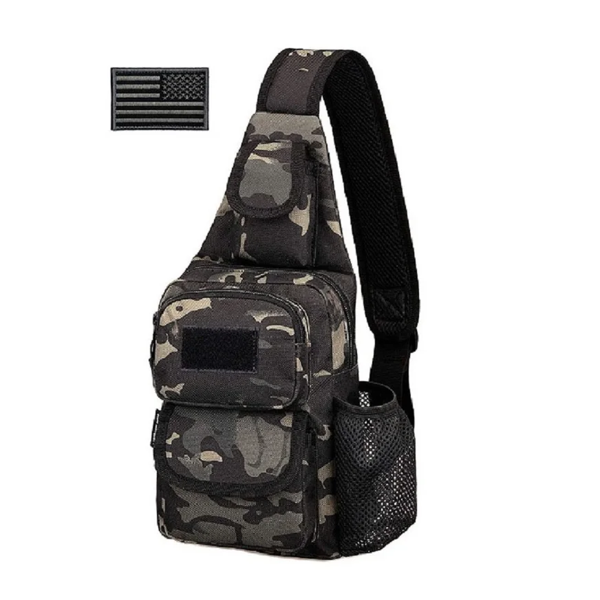 Custom Logo Tactical Assault Sling Bag Pack Practical Tactical Chest Shoulder Bag Practical Tactical Bag for Training