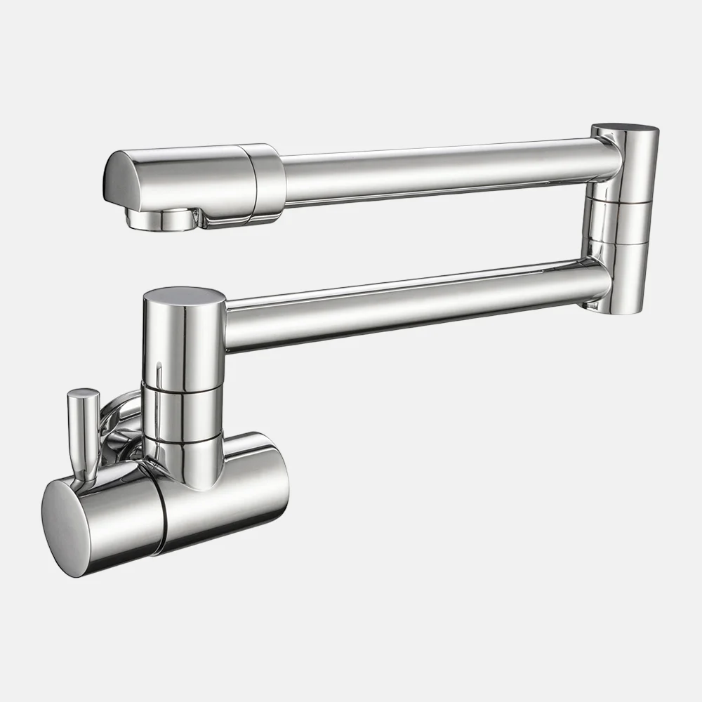 Modern Brass Hotel Deck Mounted Gold Basin Mixer Tap Bathroom Faucet 3 Holes With Round Handle Chrome Color