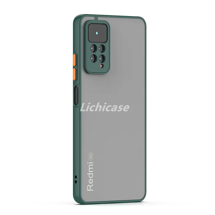 Lichicase Translucent Matte Smoke Case for Xiaomi Iphone