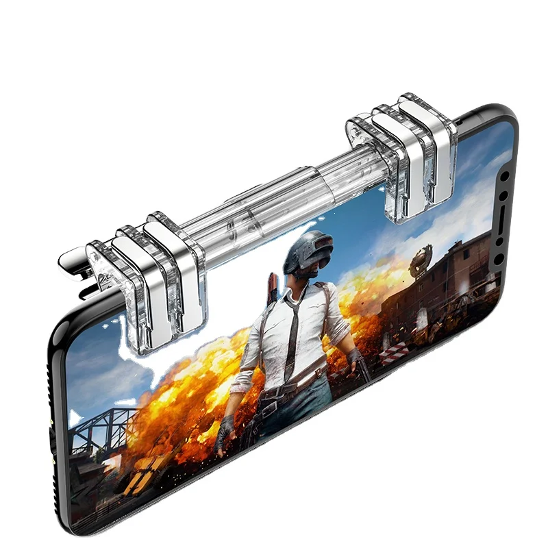 K9 Mobile Game Handle for Pubg with L1R1 Physical Button Aim and Shoot