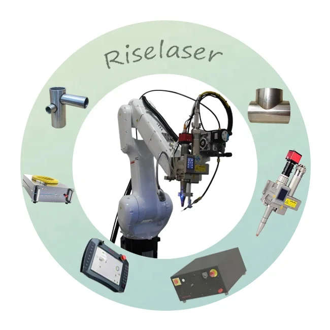 6 оси робот-манипулятор система автоматического захвата 3D металлические волокна станок для лазерной