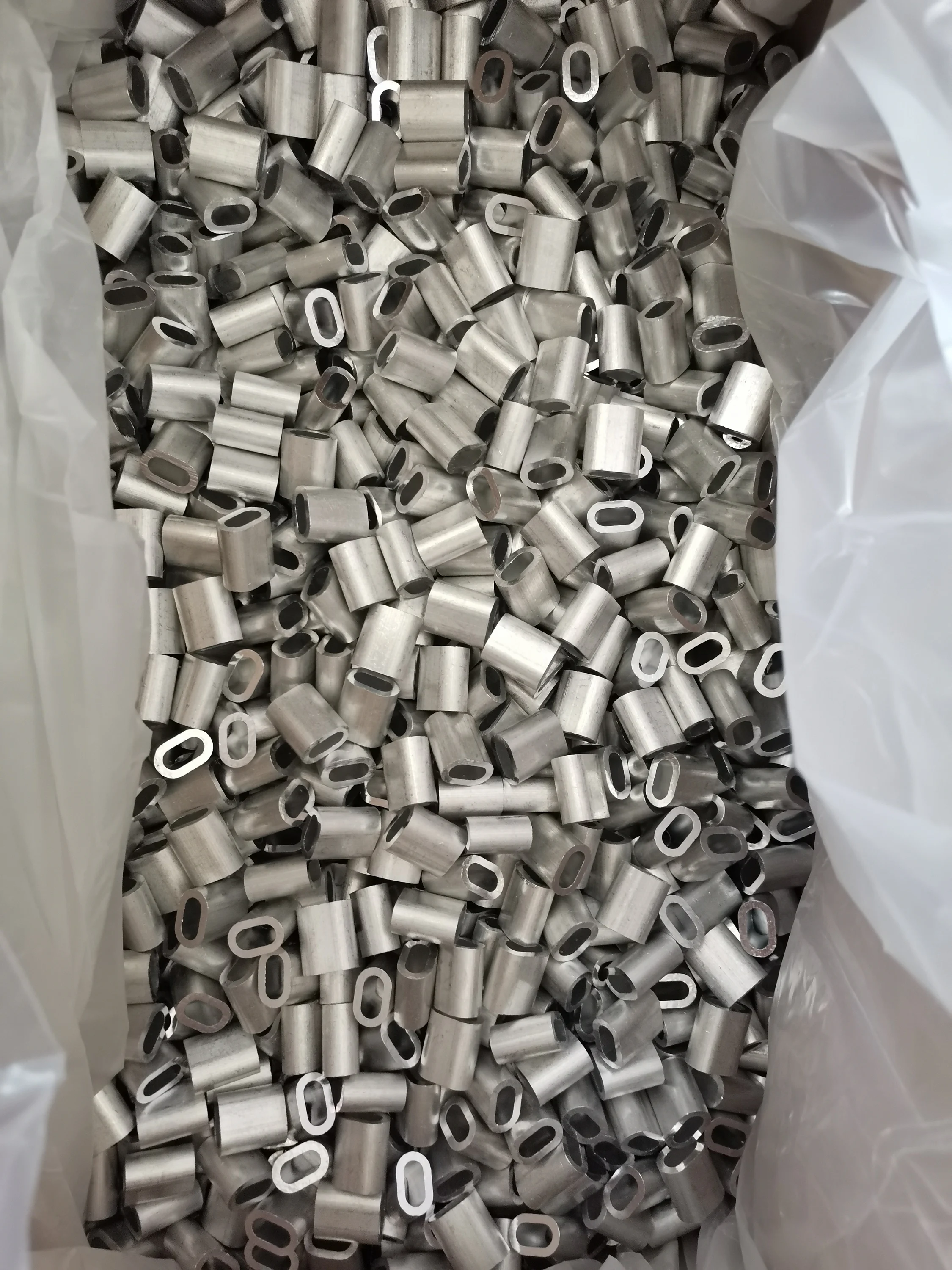 Din3093 Aluminum Oval Ferrule Crimp Wire Rope Sling Sleeve Buy Press