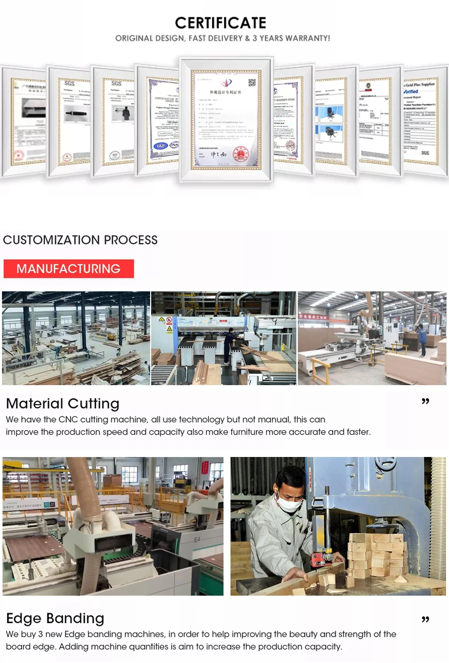 Factory directly customization sell office furniture office desk mesas