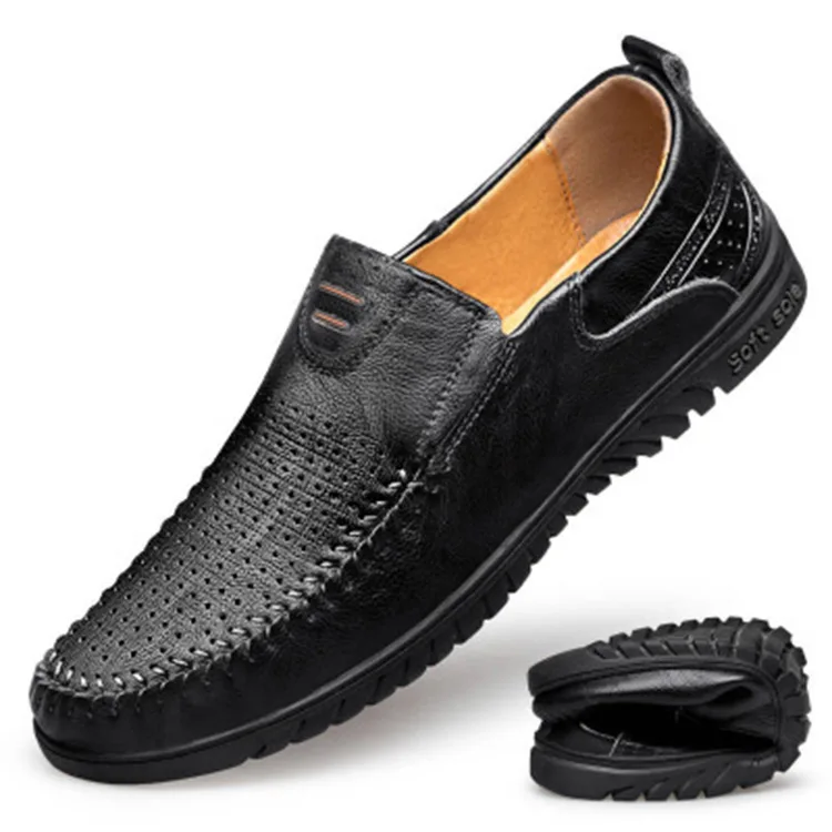Cheap Wholesale Pu Leather Men's Leather Casual Lofer Shoes Dress Men ...