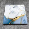 Surf Blue Gold Marble