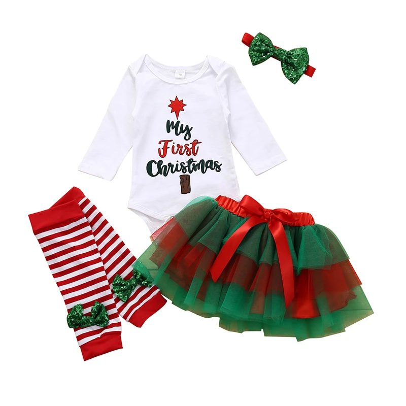 first christmas tutu outfit