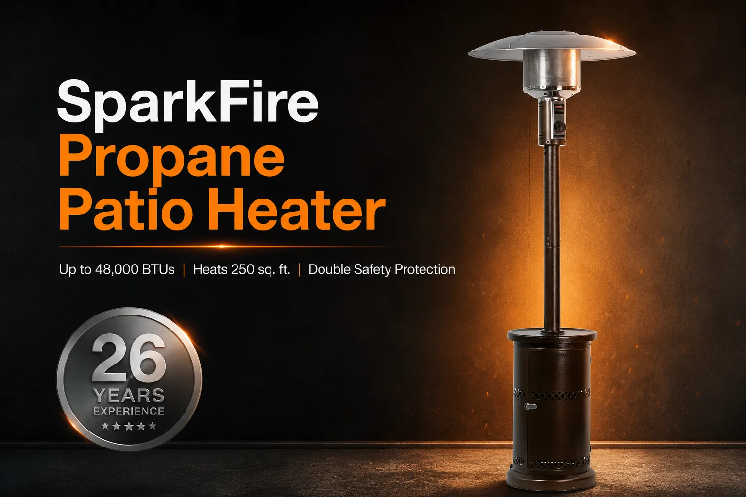 Patio Heater, 48K, BTU - detail 2
