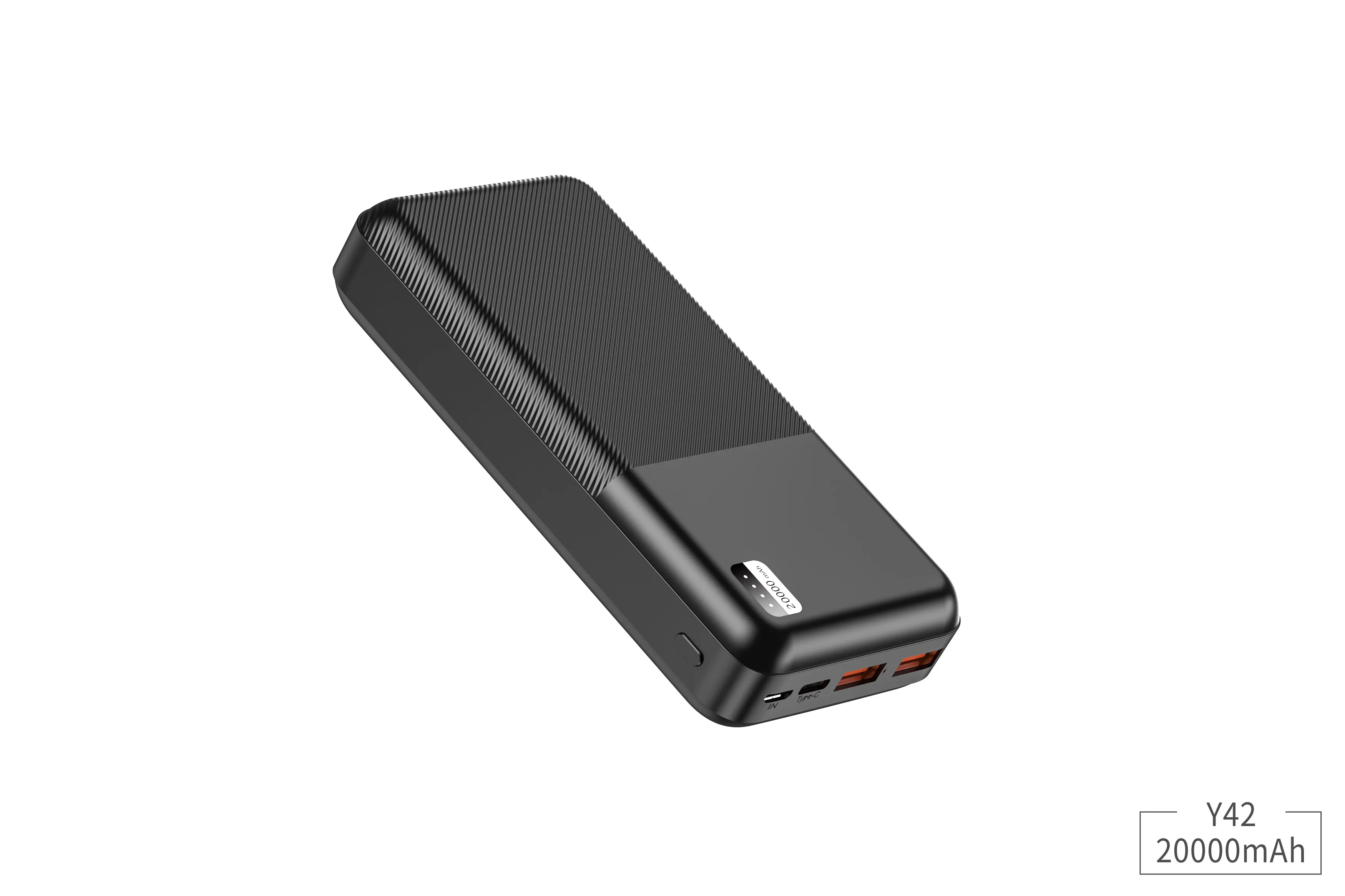 RingTeam PD20W 20000mAh High-Capacity Power Banks Y42 Dual USB Fast Charger Portable Mobile Charger Power Bank supplier