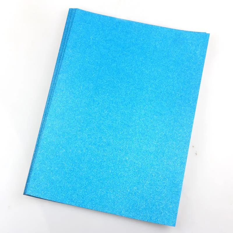 A4 Glitter Wrapping Paper Sparkle Shiny Glitter Cardstock Paper for DIY Arts 250 Gsm
