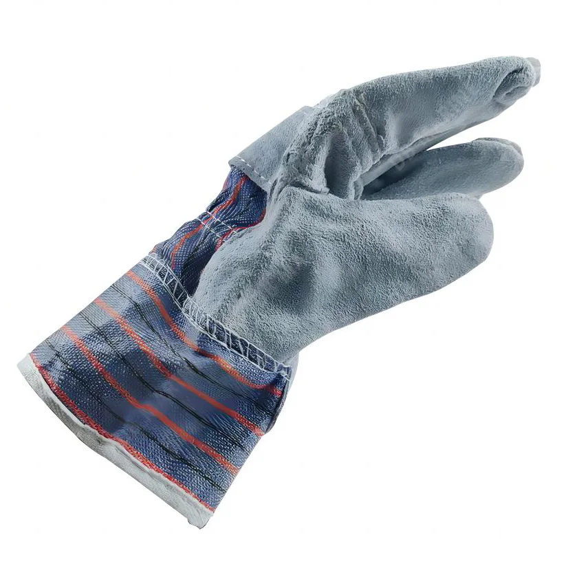 IMPA 190111 Heavy Duty Marine Leather Palm Work Gloves - Durable