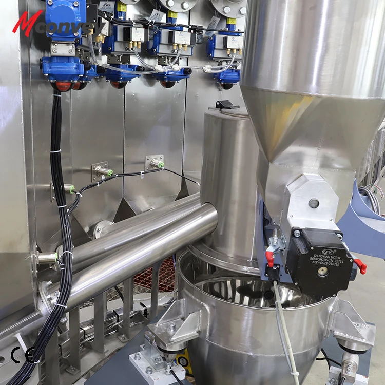 Pvc Auto Weighing System Powder Formula Weigher Plastic Additive Gravimetric Dosing System