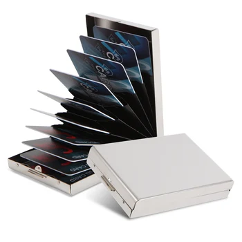 Popular Aluminum Credit Cardcase Business Cardholder Wallet Gift Cardholder