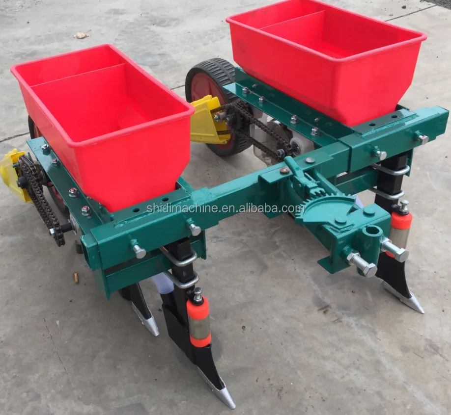 Corn Seeder 2 Rows Corn Planter With Fertilizer Maize Planter For ...