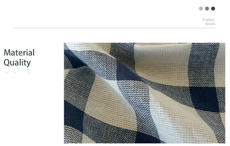Wholesale Cotton Home Kitchen Color Weave Mediterranean Blue Cloth Absorbent Napkin Tea Towel Kitchen Towel Napkin