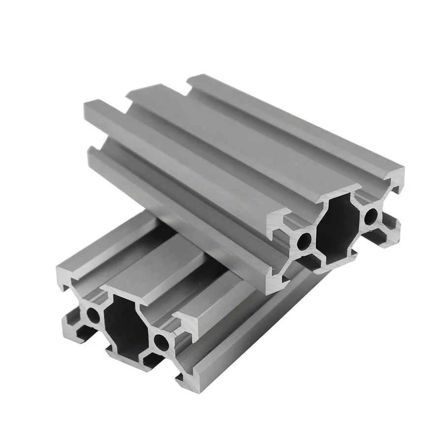 Kit Profilés Aluminium 2020 Noir - Lot De 4 Barres De 200 Mm - Pour Bricolage, Imprimante 3D, CNC