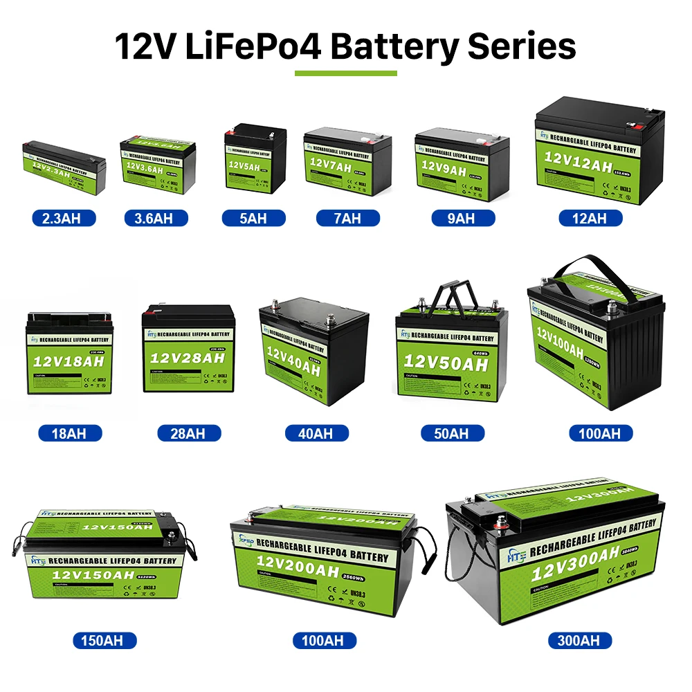 2024New LiFePO4  Battery 10kwh 12V 100ah 150ah 200ah Lithium Lead acid Gel Storage System Solar Battery factory