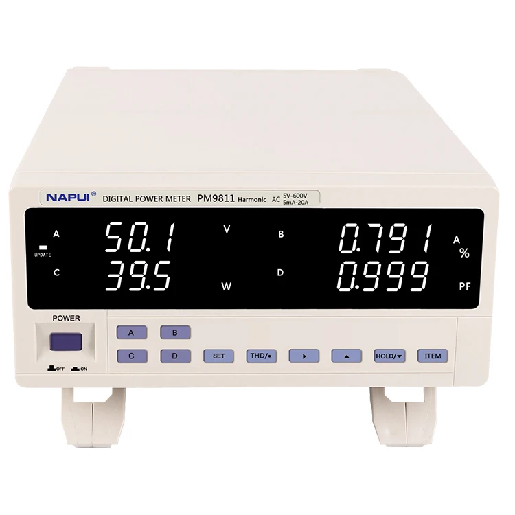 Napui Digital Power Meter Pm 9811 Harmonic Type Power Analyser