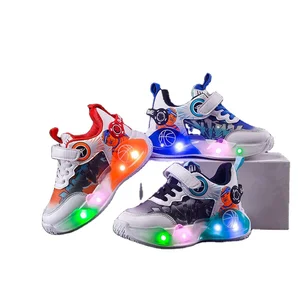 Unisex Sneakers LED Light Kids Shoes Kids Sport Shoes Children's Fashion Light up LED Kids Sneakers