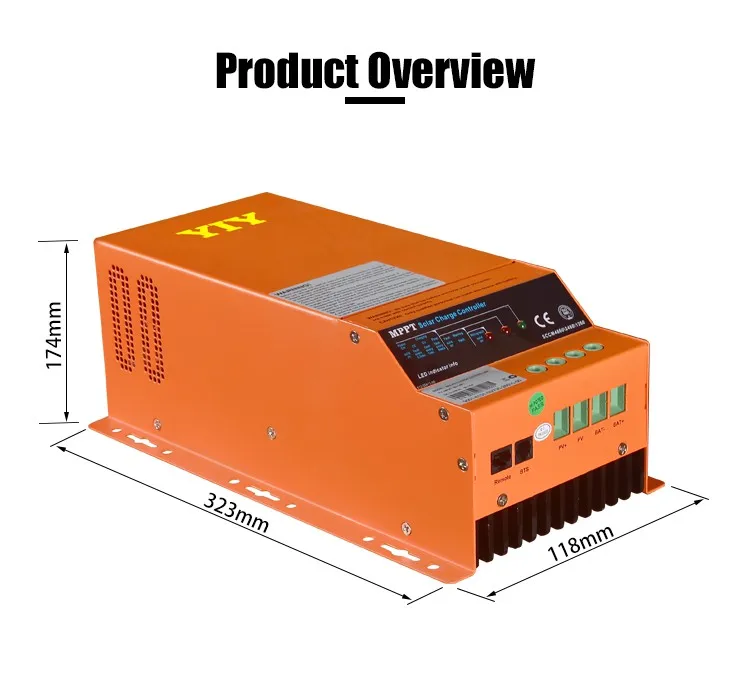 Новый высокопроизводительный контроллер солнечного заряда 24 в 60 А