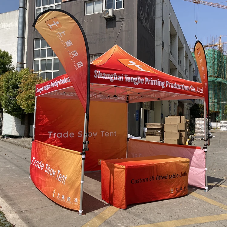 Custom 10 x 10 Canopy Tent with Logo | Portable & Waterproof