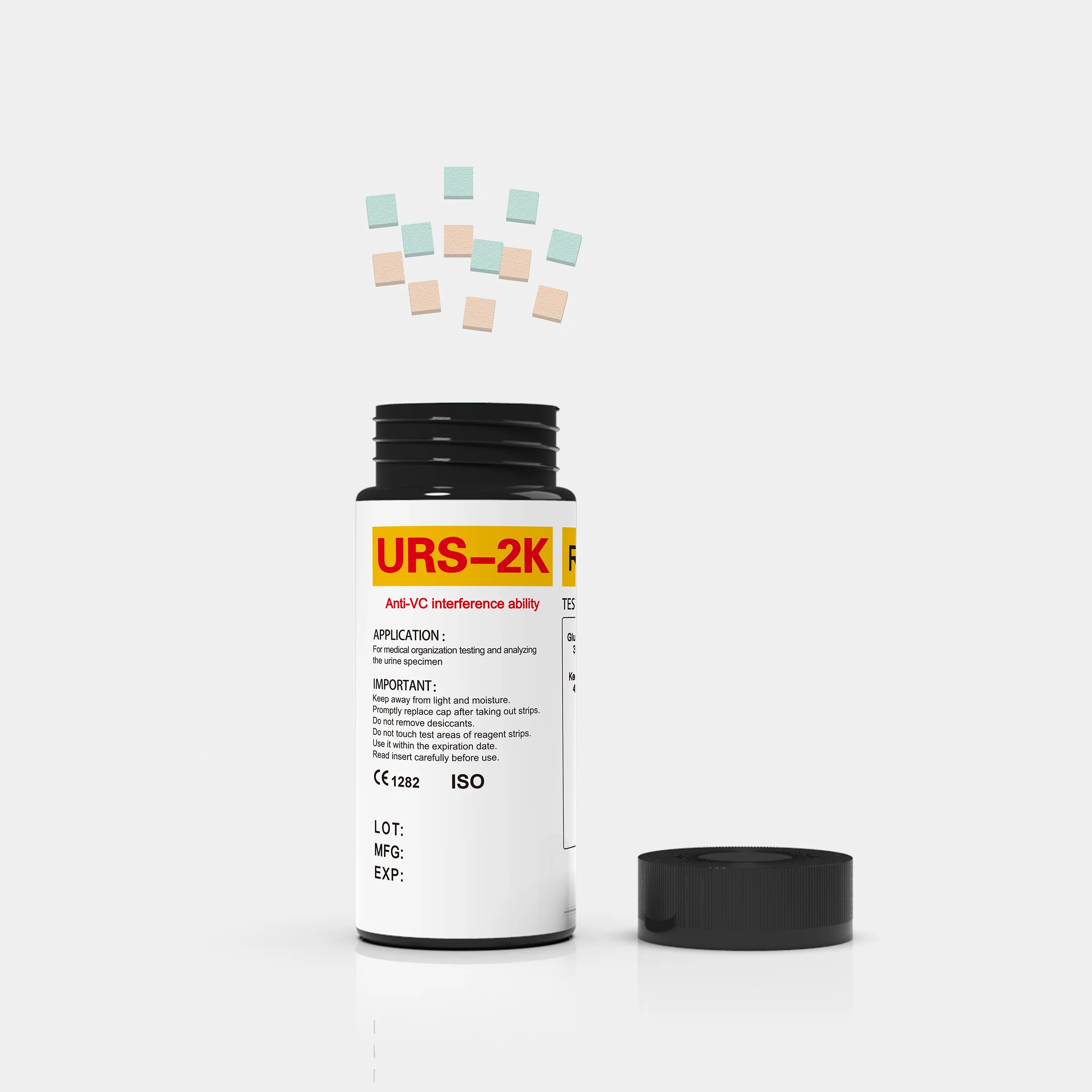 2parameters Ketone and Glucose Analysis in Urine URS-2K