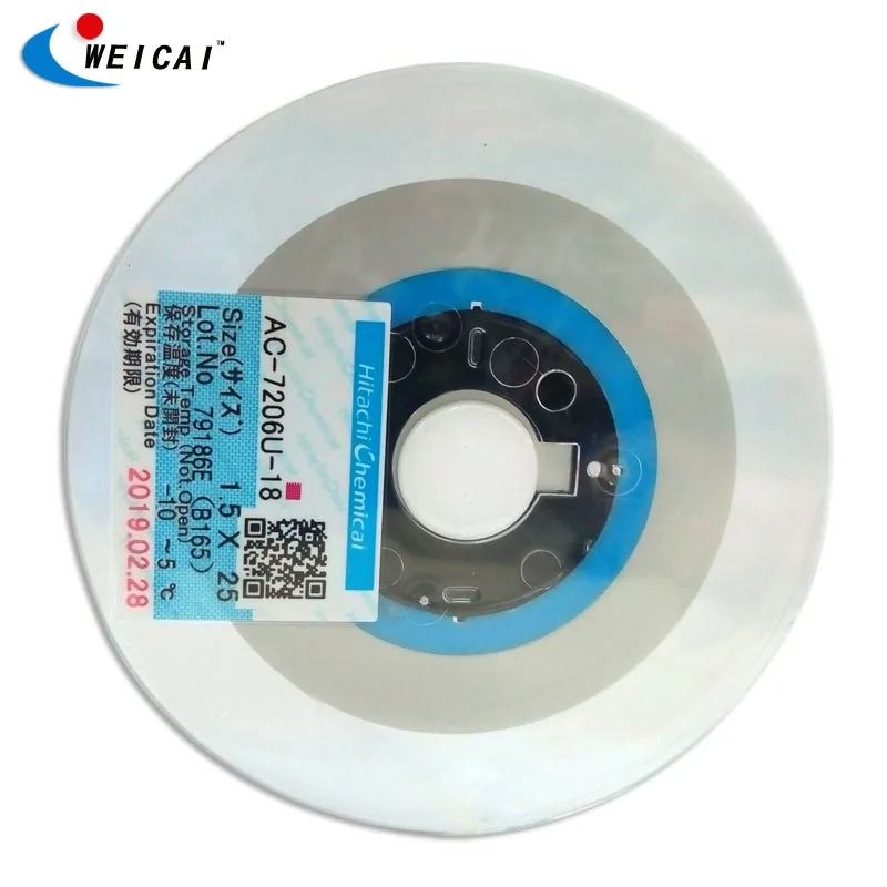 Hitachi Acf Glue Tape Conductive Acf Tape Ac7206 For Pcb Panel 1.5mm