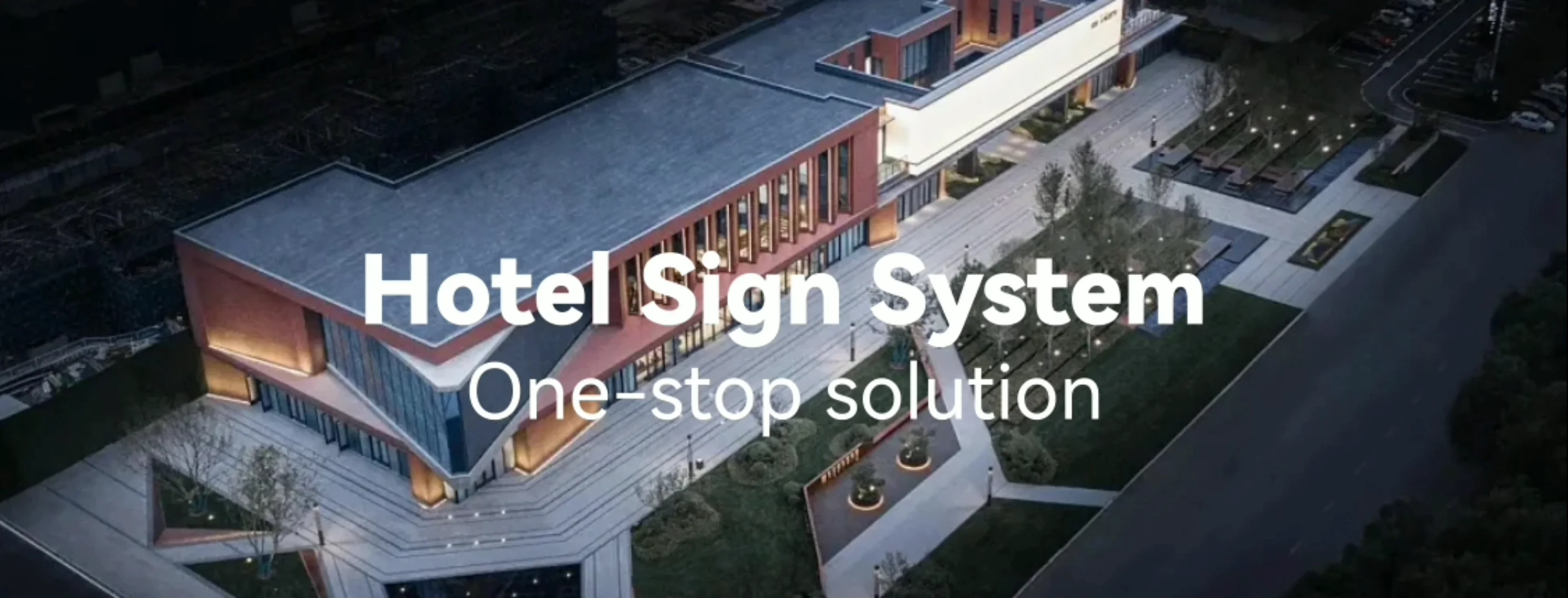 Custom Hotel Room Door Number Sign Electronic Doorplate Apartment