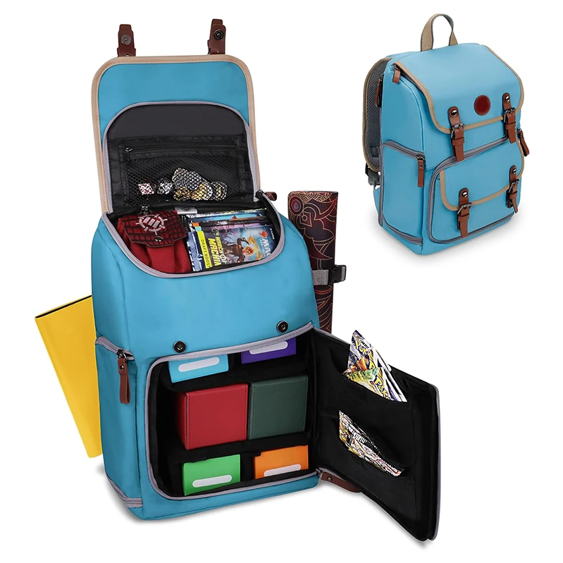 MTG Deck Bag with Card Binder Space TCG Deck Box Storage Playmat Holder  Tabletop DND Bag Designer Edition Trading Card Backpack