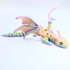 Rainbow big horned flying dragon 38.5cm