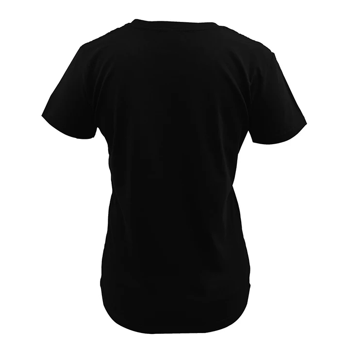 
Недорогая женская футболка из хлопка с логотипом на заказ 