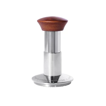 OEM ODM Custom Logo Stainless Steel Force Impact Constant Stable Pressure Coffee Tamper Barista Tool Espresso Tool OEM ODM