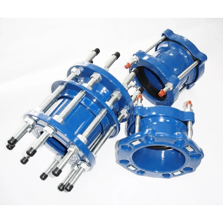 2 3 Inch 350mm Ductile Cast Iron Universal Coupling Fitting Stainless Steel Pipe Flange Valves Adaptor Adapters End Cap Price