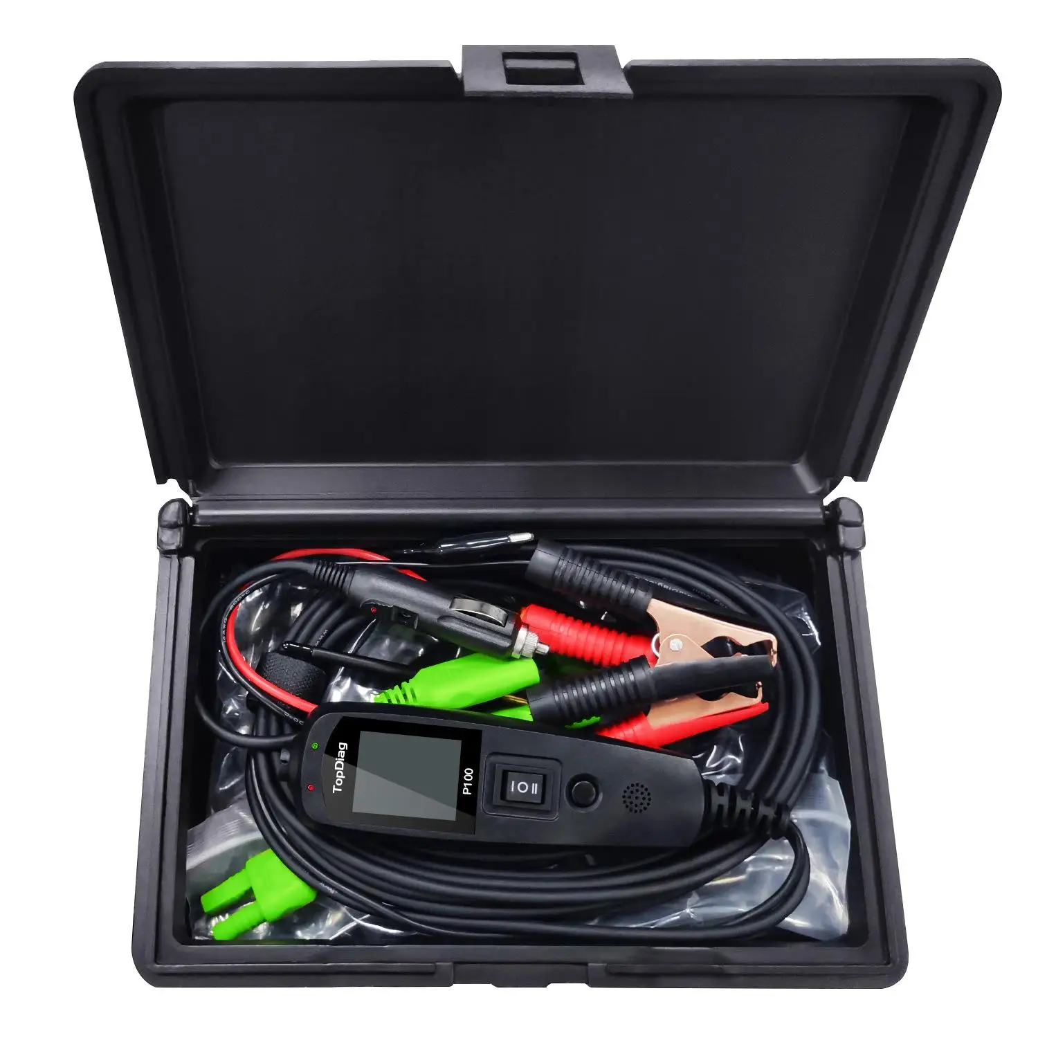 JDiag P100 Automotive Power Circuit Probe Kit Circuit Tester Car Voltage Detector Electrical System 12V 24V Car Diagnostic Tool - 34