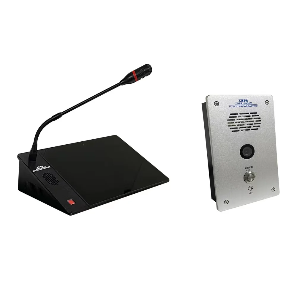 SIP Protocol IP Network Intercom Product Series VOIP Microphone and Intercom Terminal Manufacturer
