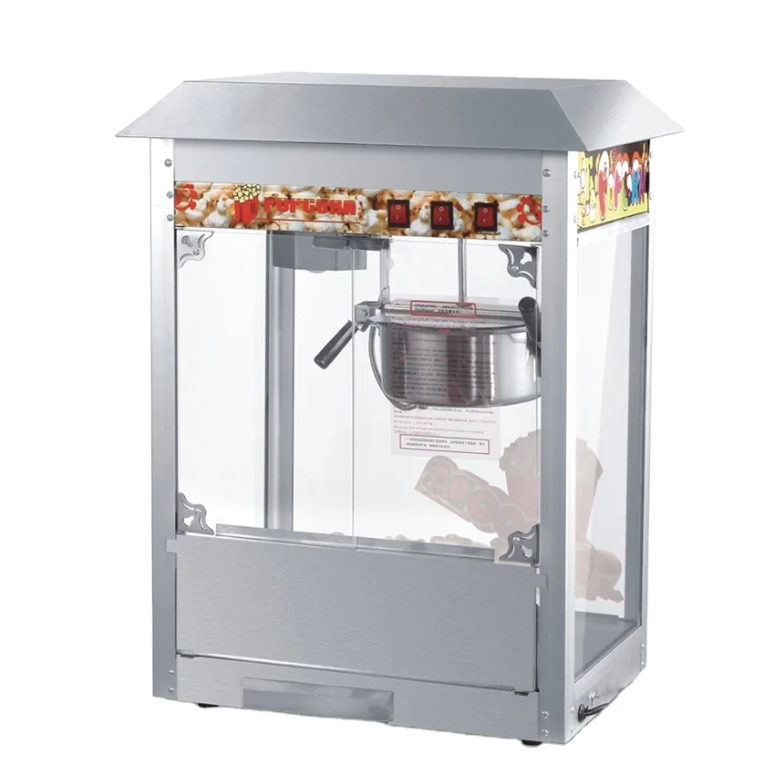 Electric High Quality Snack Machines Commercial Popcorn Machine  8oz Cinema Popcorn Marker Machine