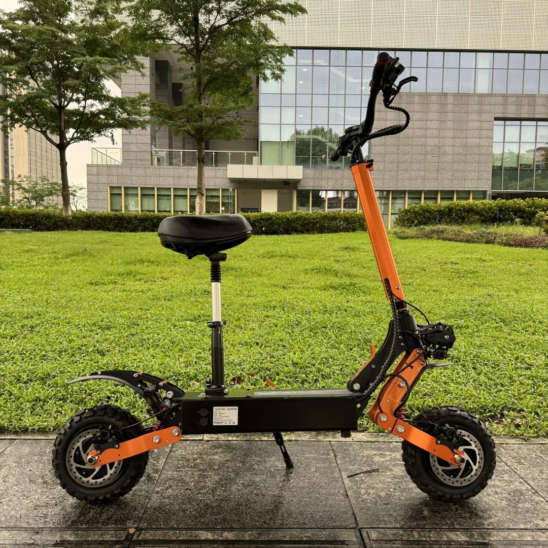 Geofought M11 Free Shipping Dual Motor E Scooters 30Ah Lithium Battery High 80Km Speed 60 Volt 6000W Electric Scooter for Adults