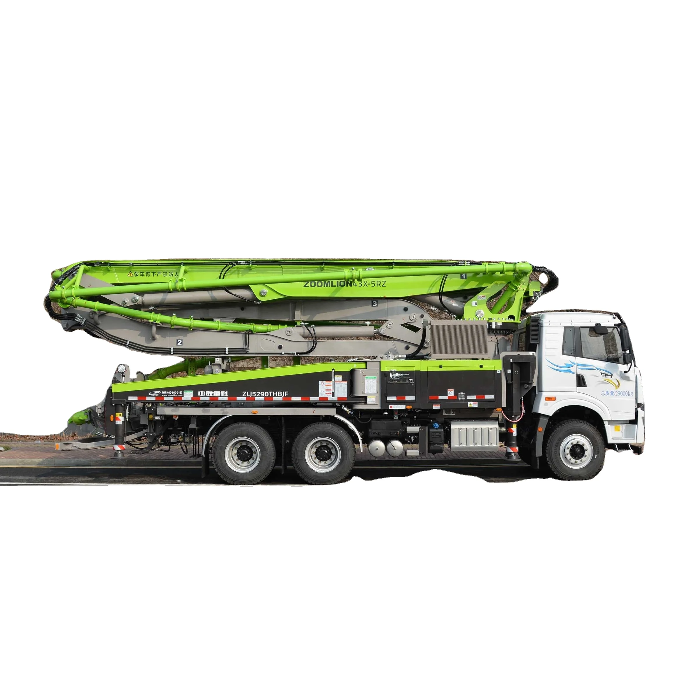 Zoomlion ZLJ5552THBKF 73X-6RZ Concrete Pump Truck - High Efficiency