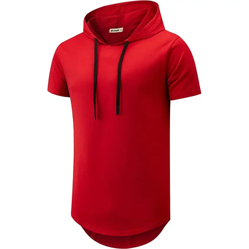 Men's Casual Sports Athletic Solid Black Short Sleeve Pullover